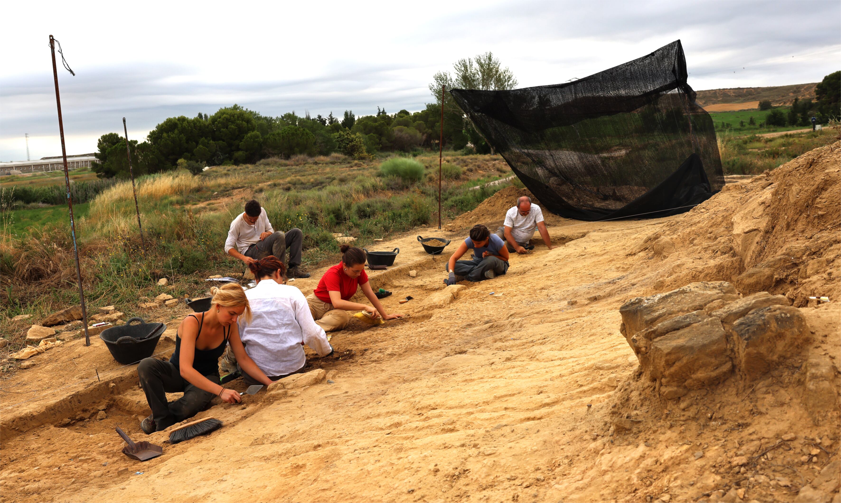 Yacimiento arqueológico en Los Monegros  &quot;PMB&quot;