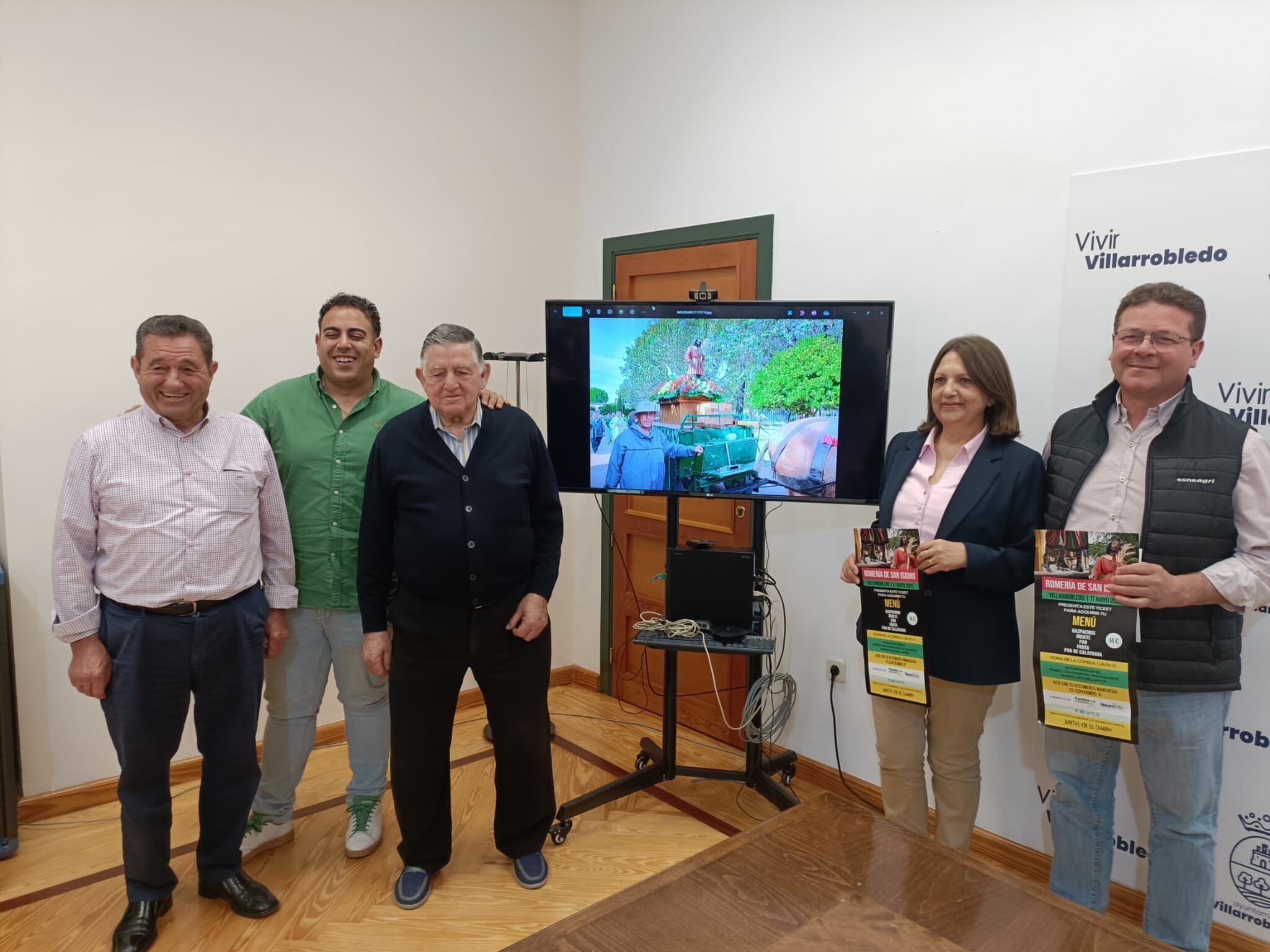 Presentación de la romería de San Isidro en Villarrobledo