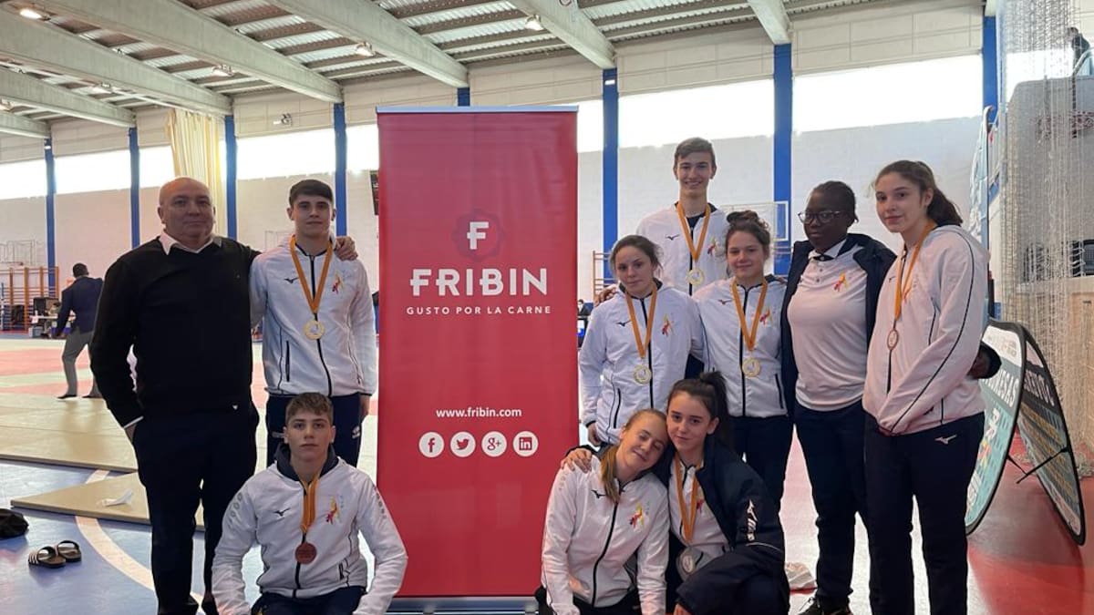 Ocho deportistas del Club Judo Binéfar se clasifican para el campeonato de España