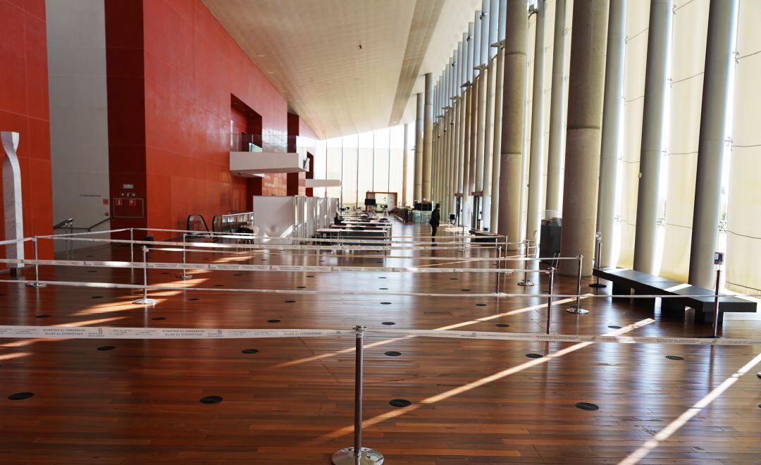 Interior del Centro Cultural Miguel Delibes