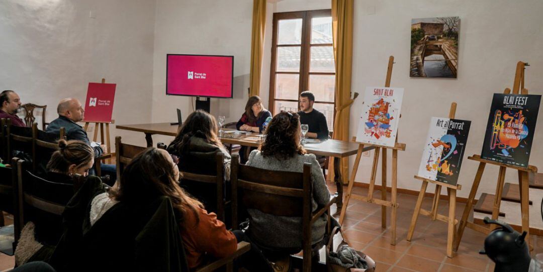 Presentación del Porrat de Sant Blai 2020 de Potries 