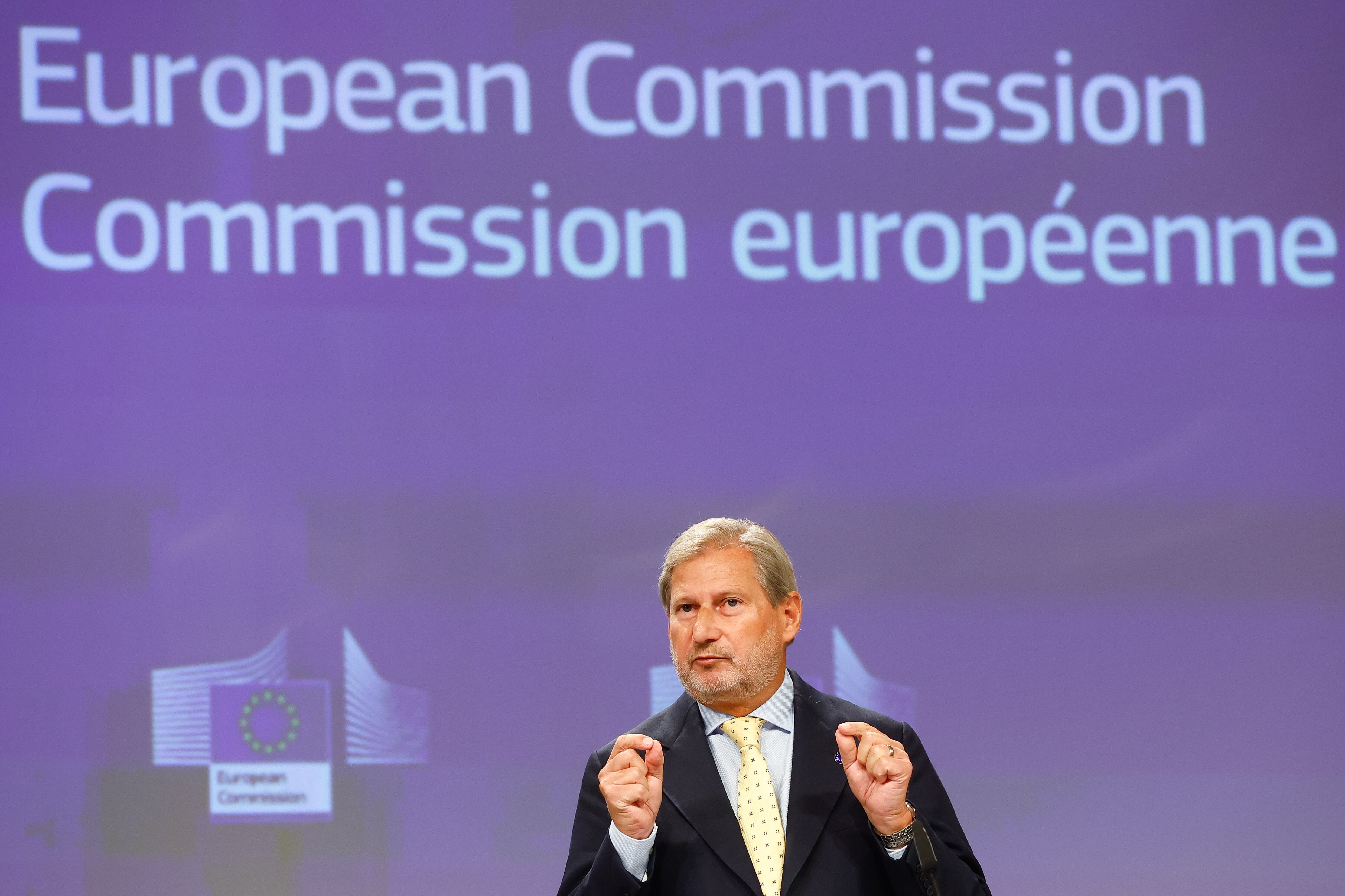 El comisario de Presupuestos de la UE, Johannes Hahn, en una fotografía de archivo