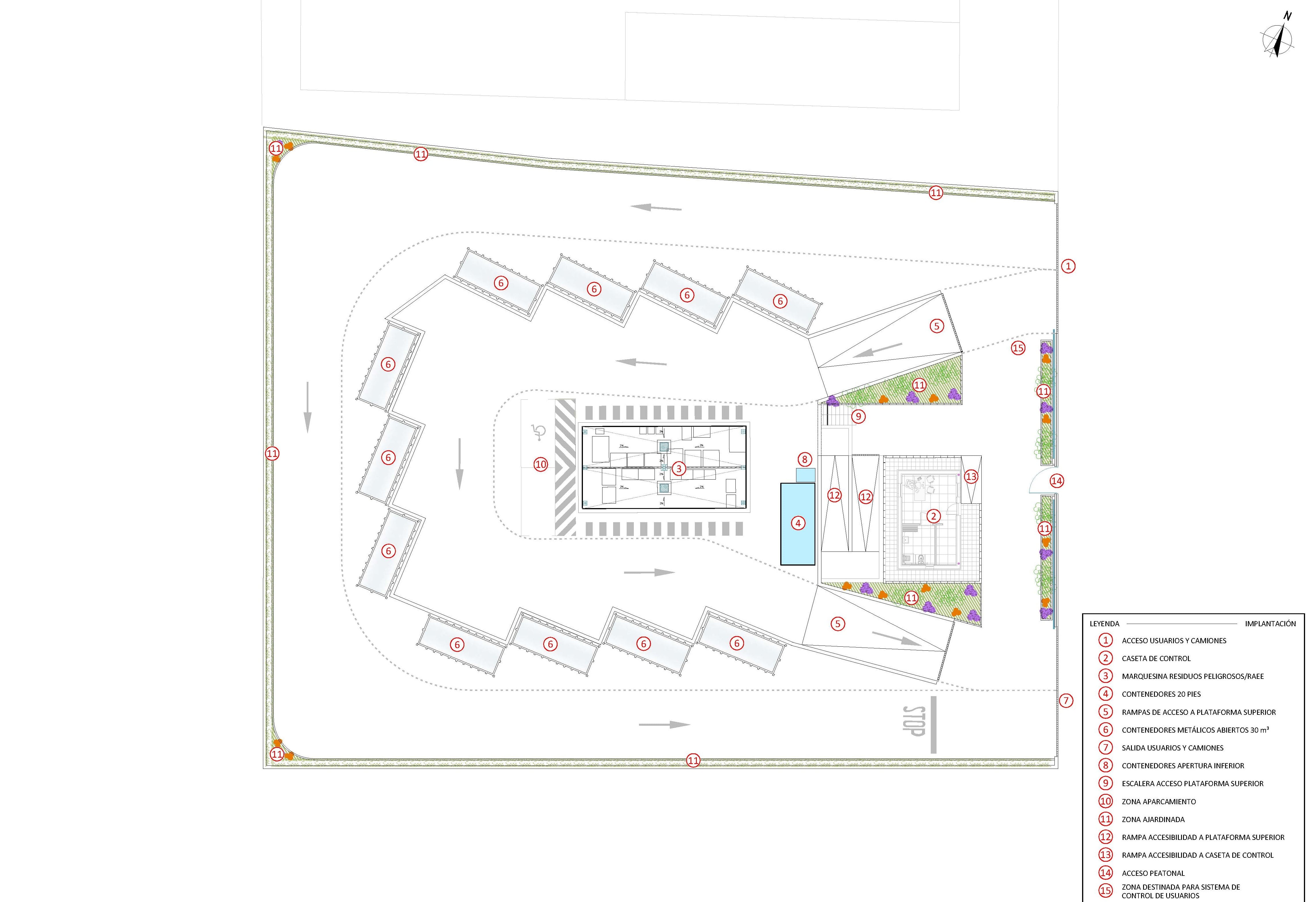 Planos del Ecoparque de Villena