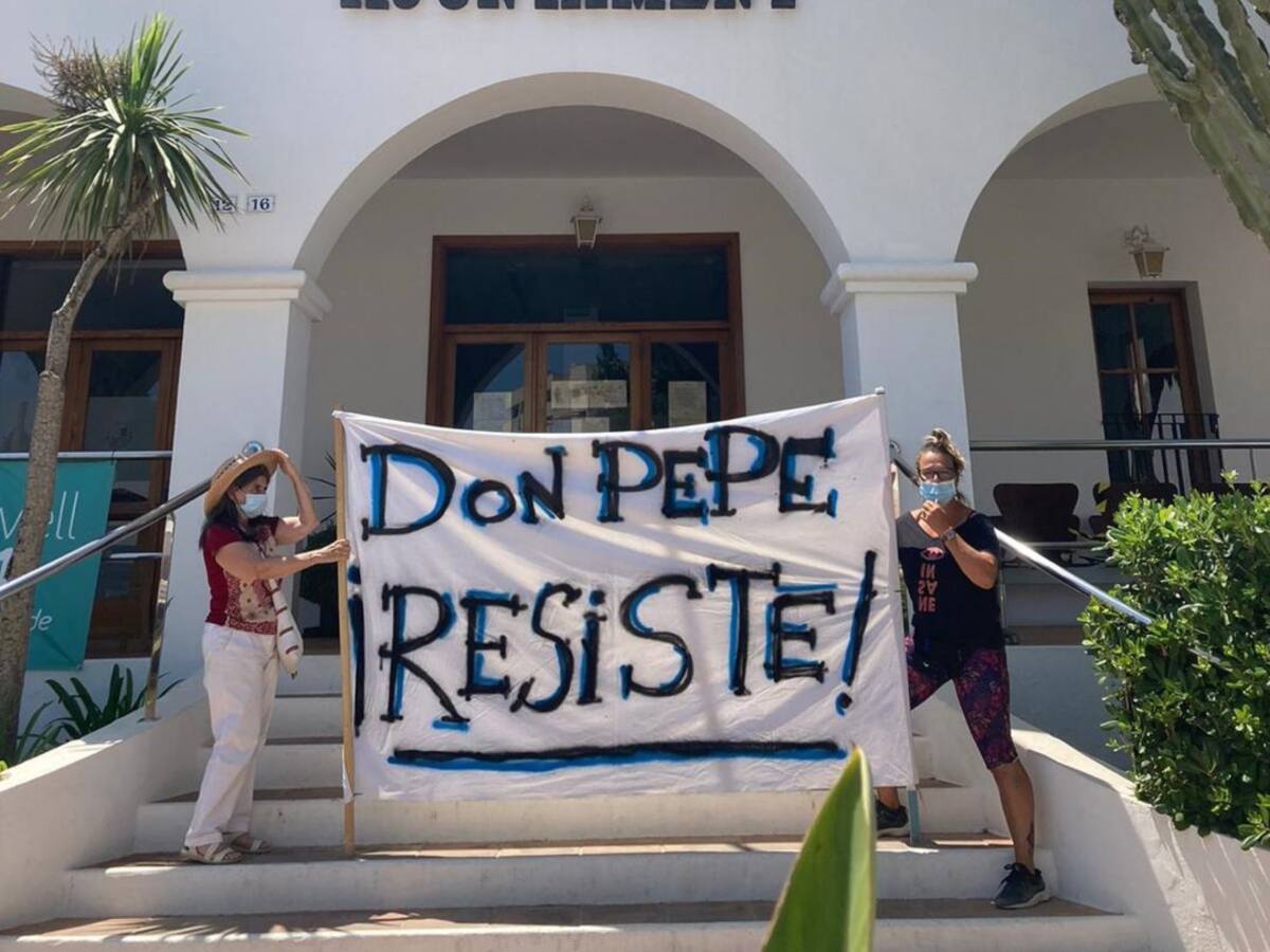 Los vecinos de los Don Pepe no van a abandonar de forma voluntaria el edificio a pesar de la orden de desalojo