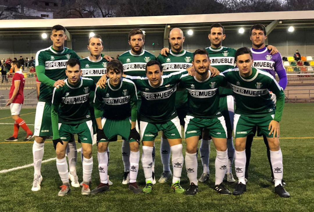 Once inicial del Úbeda Viva frente al CD Quesada