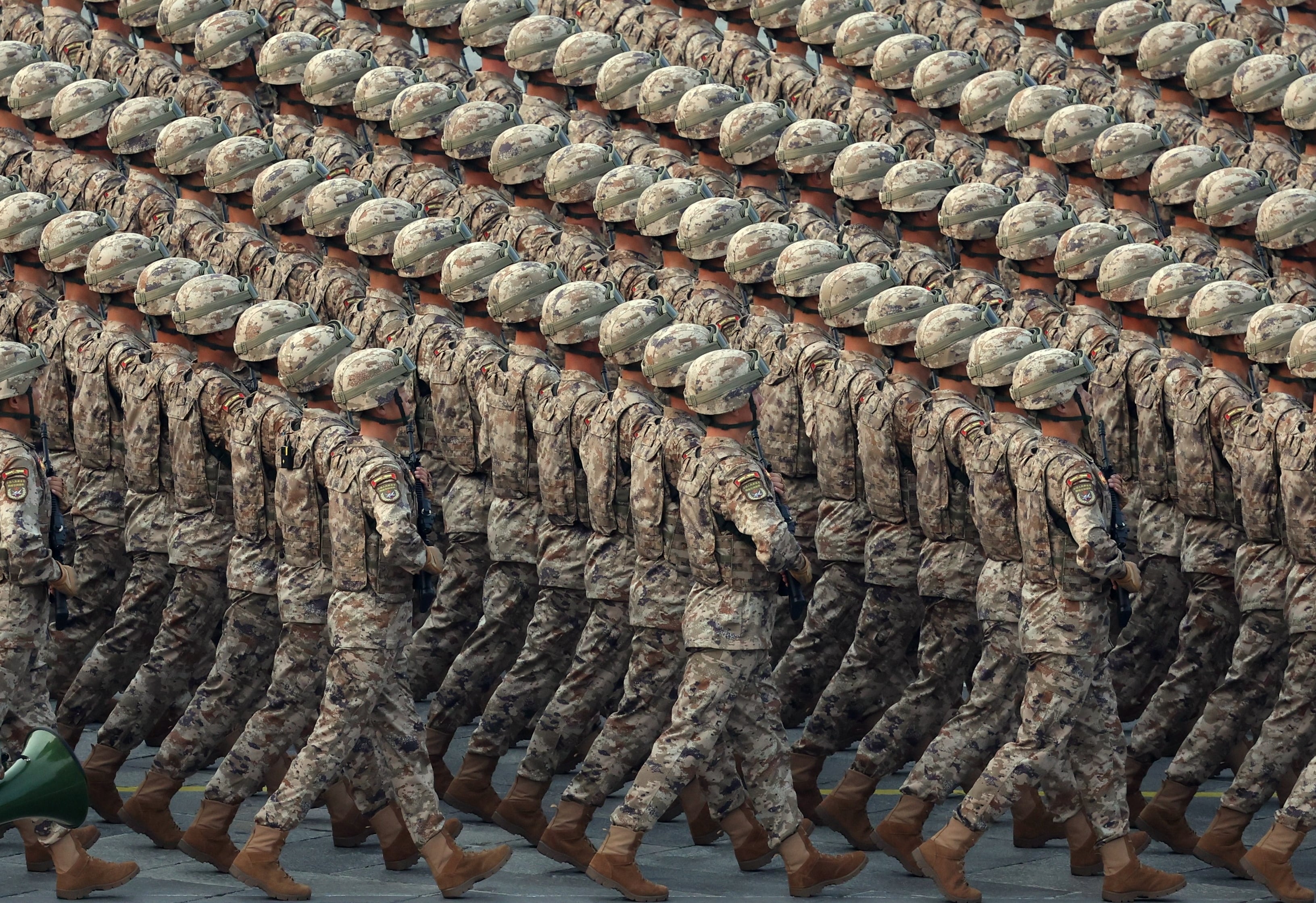 Desfile militar con motivo del 80 aniversario de la victoria sobre Japón. EFE/EPA/ALEXANDER KAZAKOV/SPUTNIK/KREMLIN POOL MANDATORY CREDIT