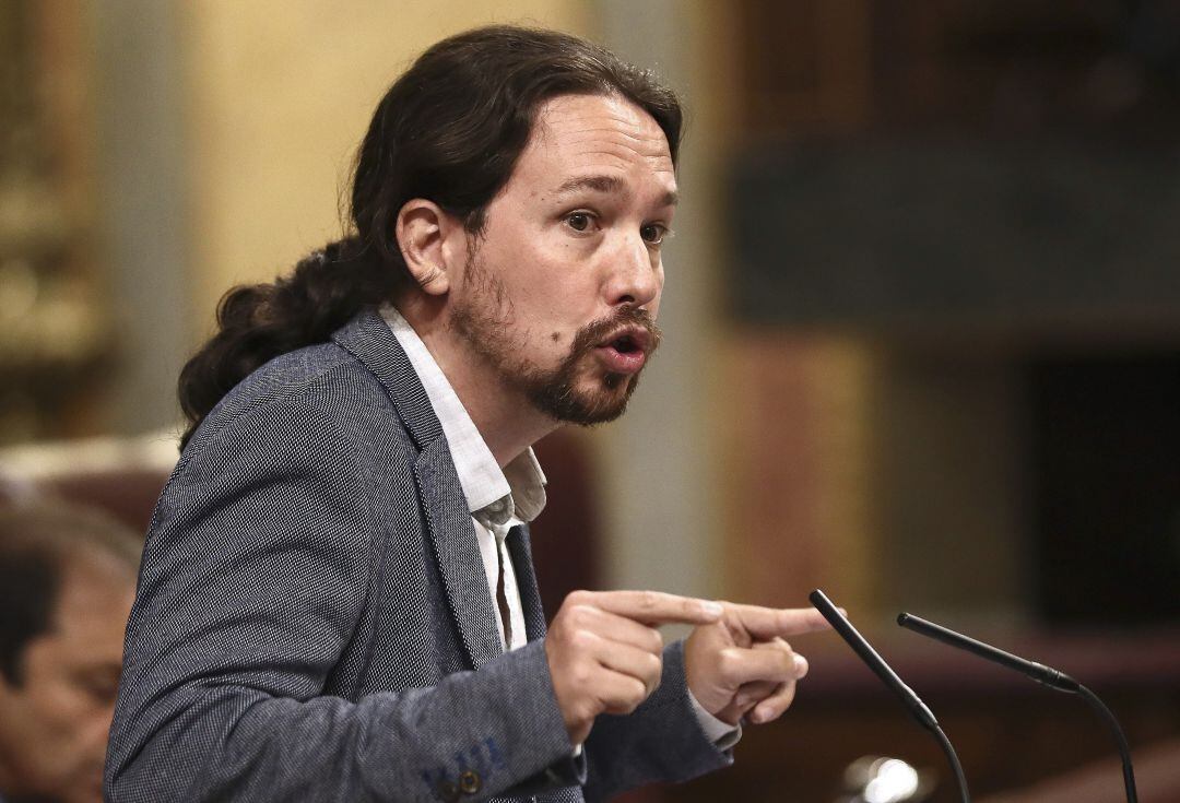 Pablo Iglesias en el Congreso de los Diputados