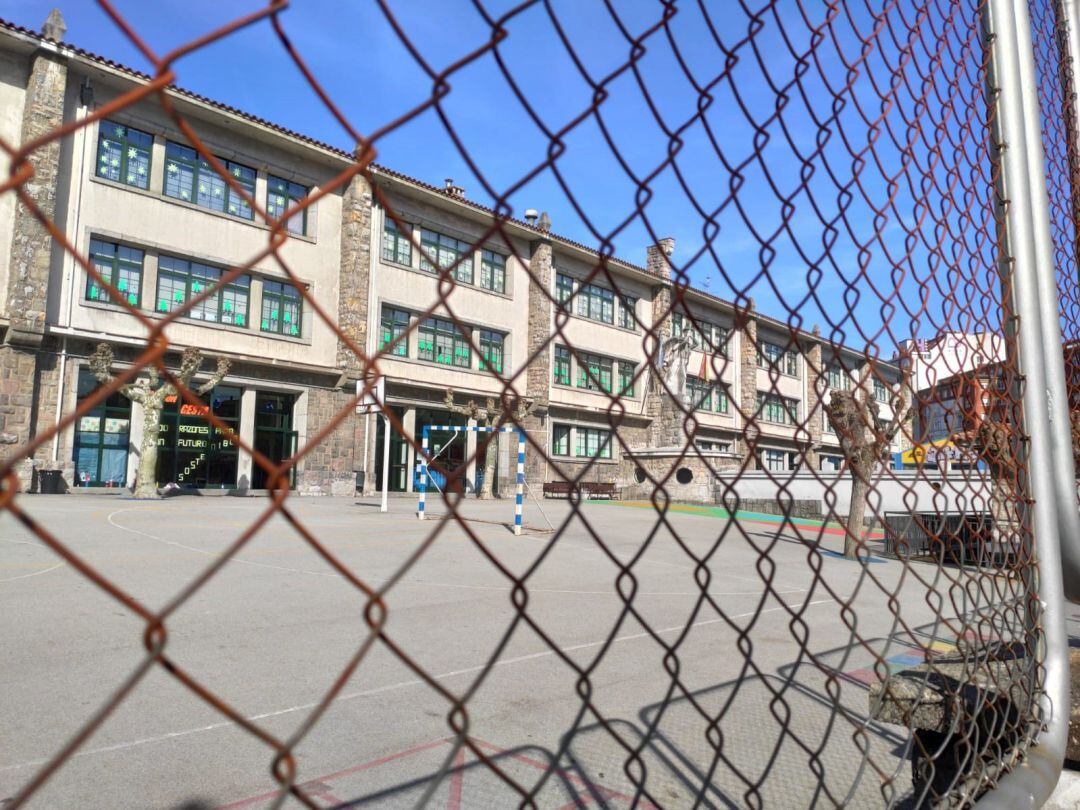 Centro escolar cerrado.