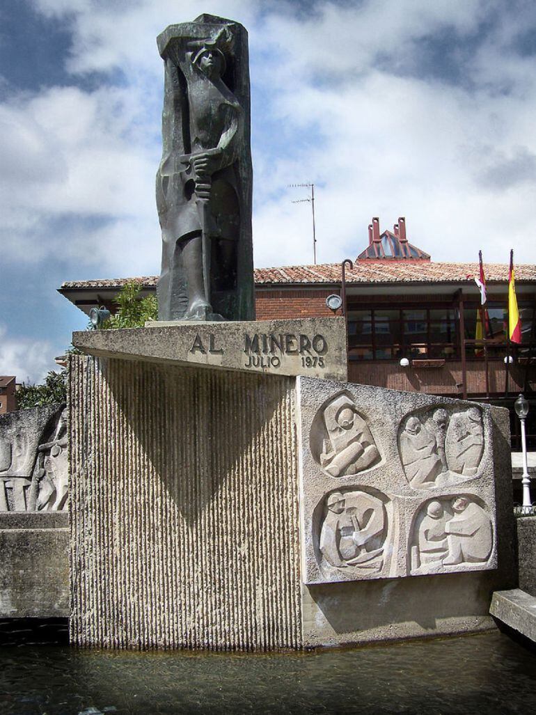 Monumento al minero en Guardo