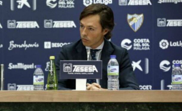 Joaquín Jofre durante su paso por el Málaga