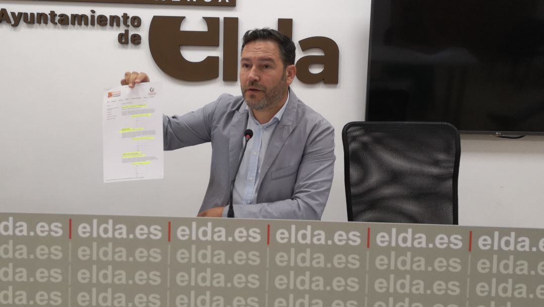 Francisco Muñoz, portavoz del PP de Elda 