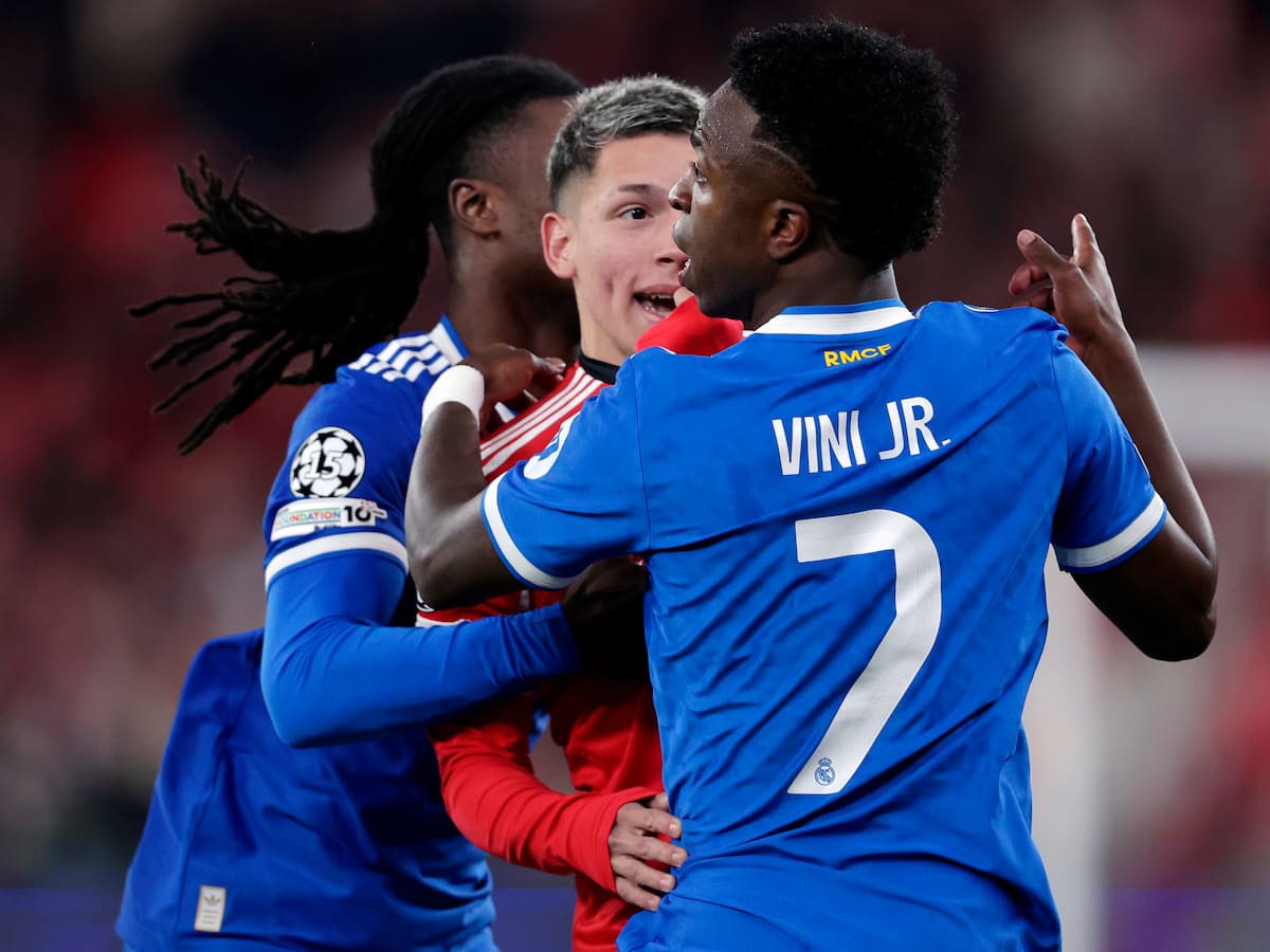 La UEFA obre una investigació pel presumpte insult racista de Prestianni a Vinicius