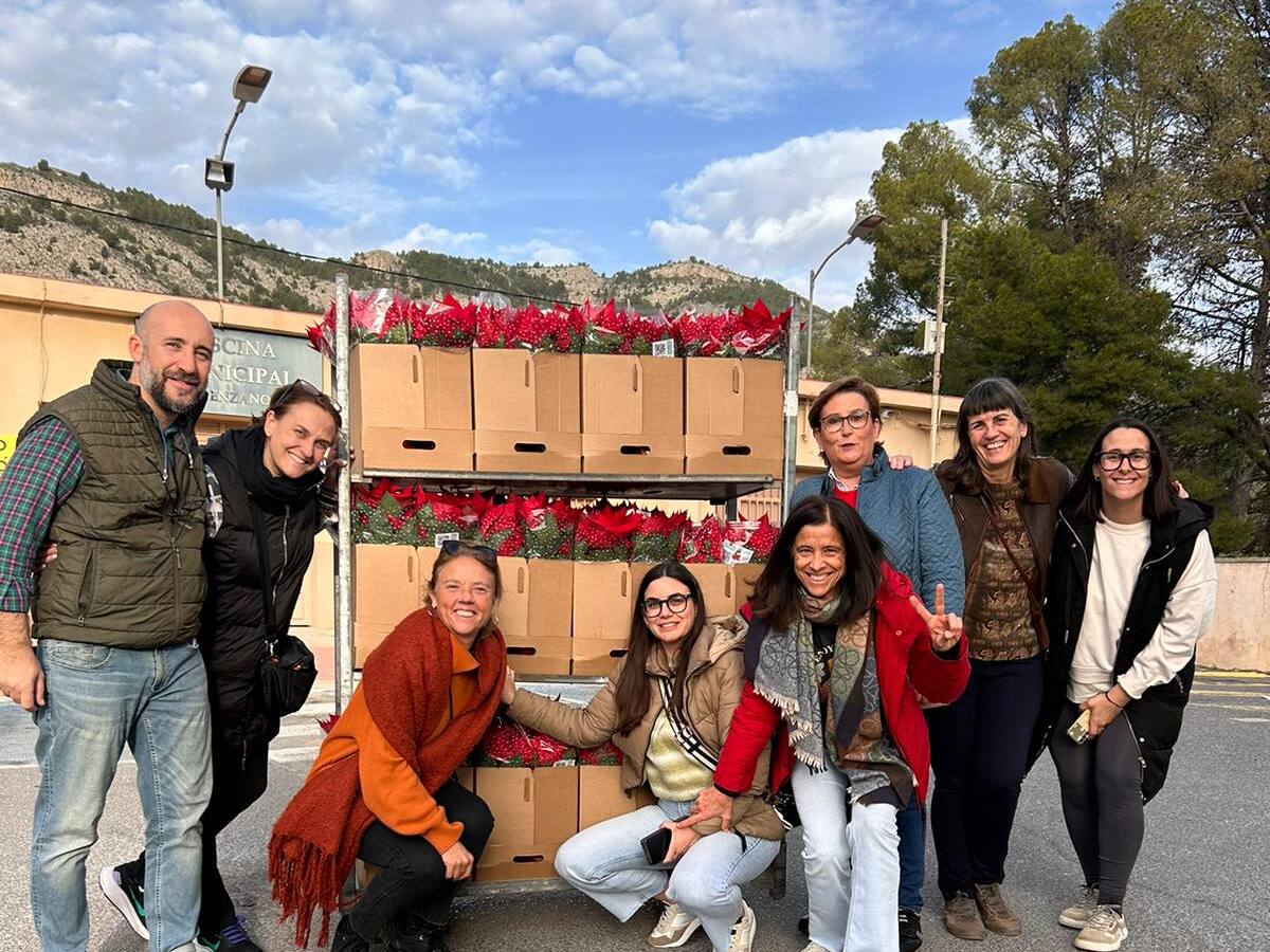 Flores de Pascua por la DANA
