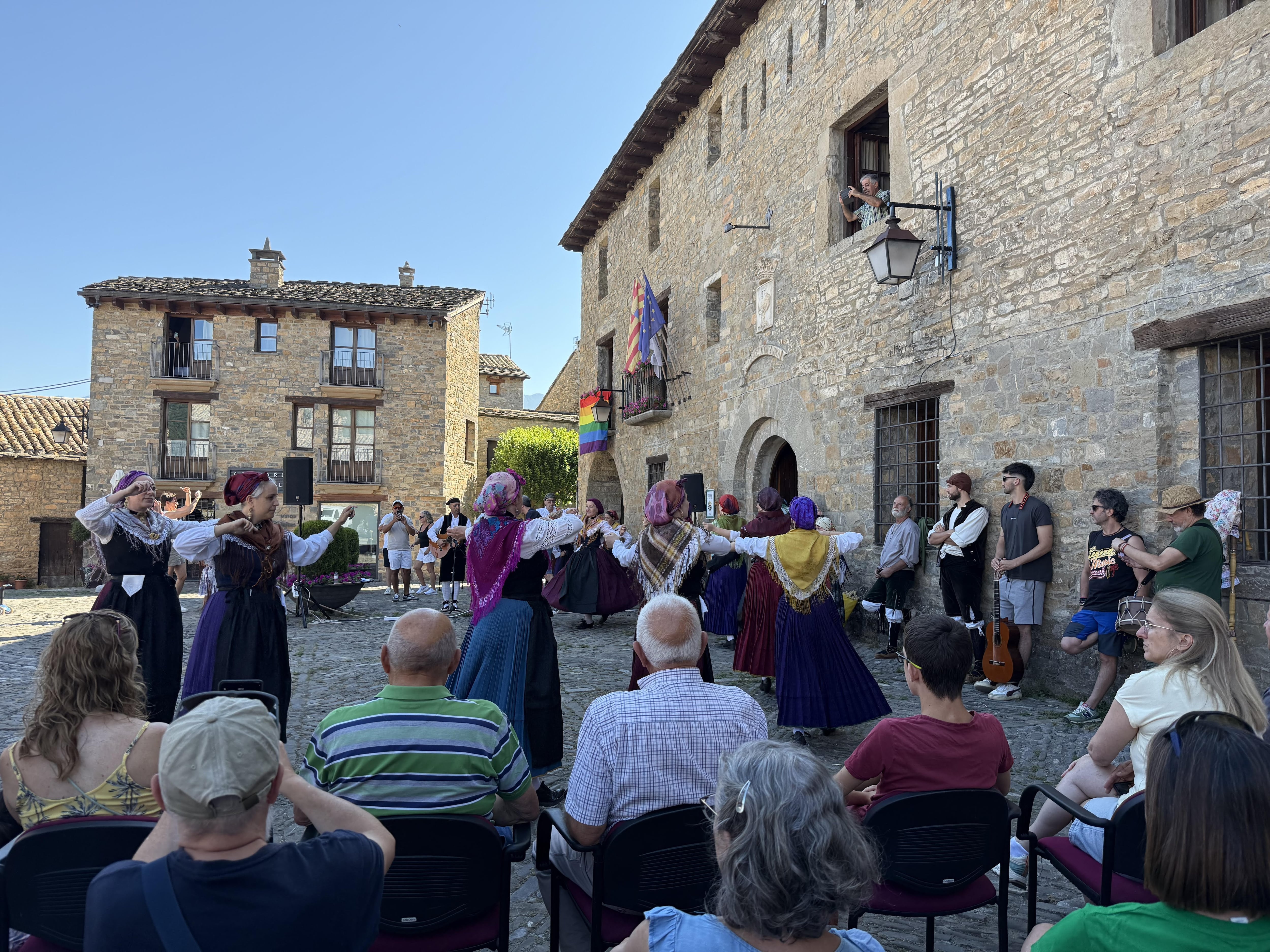 Uno de los actos del encuentro de folclore celebrados el año pasado
