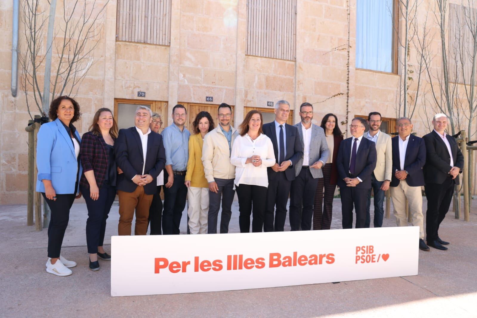 Acto socialista en Palma