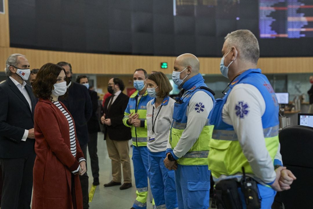 La presidenta de la Comunidad de Madrid, Isabel Díaz Ayuso