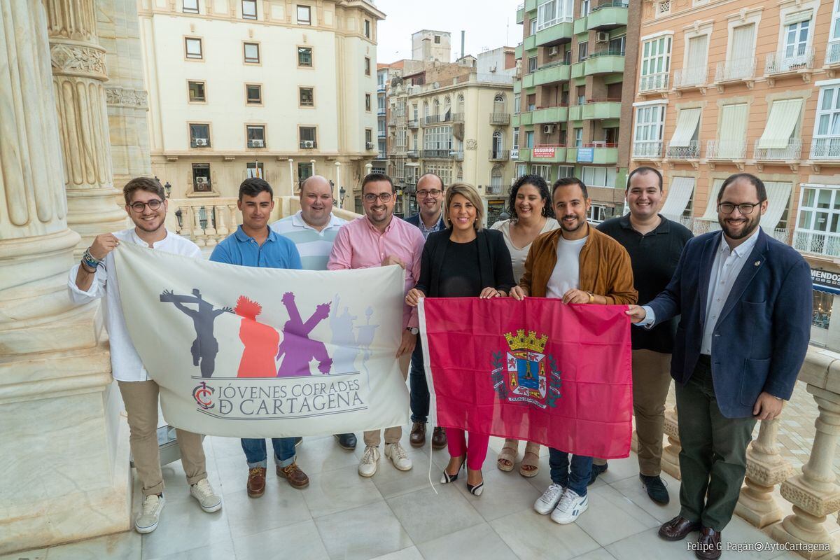 Recepción a jóvenes cofrades de la Semana Santa de Cartagena