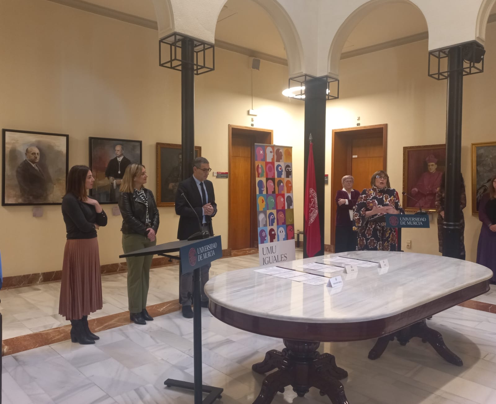 Acto de entrega de premios a los mejores trabajos de investigación en el Edificio Convalecencia de la UMU.