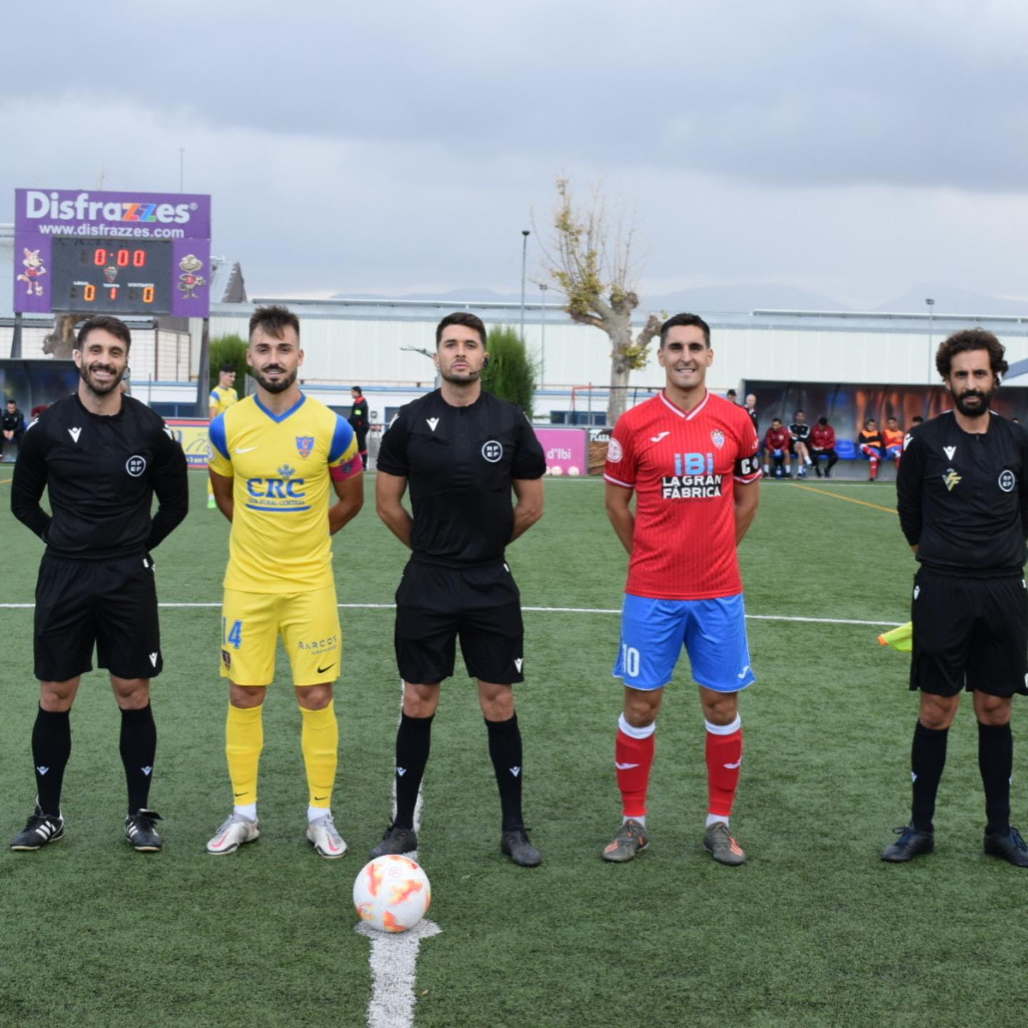 Pina ejerce como capitán en Los Arcos de Orihuela