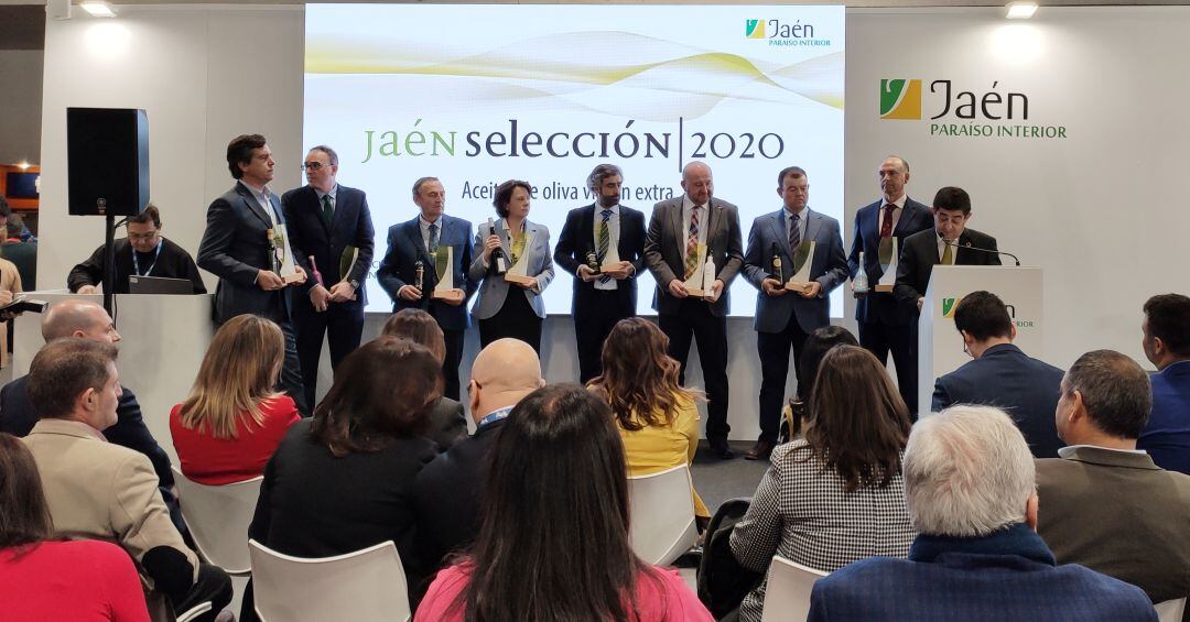 El presidente de la DIputación de Jaén, Francisco Reyes, durante el acto &#039;Jaén Selección 2020&#039;.