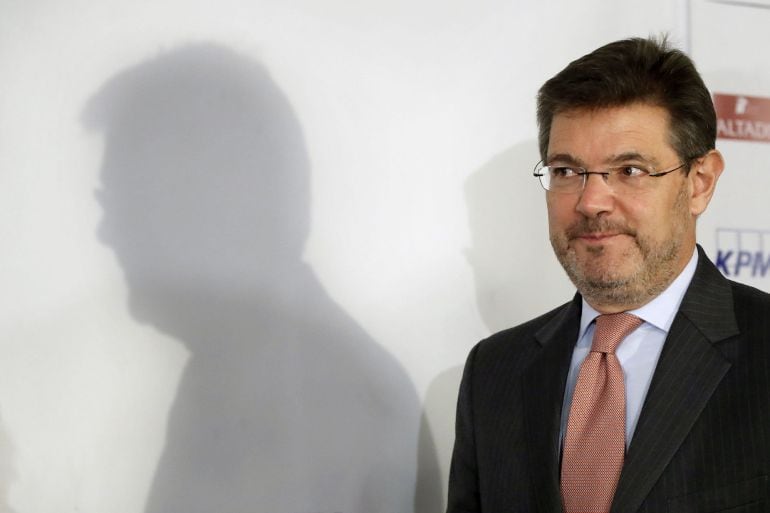 El ministro de Justicia, Rafael Catalá