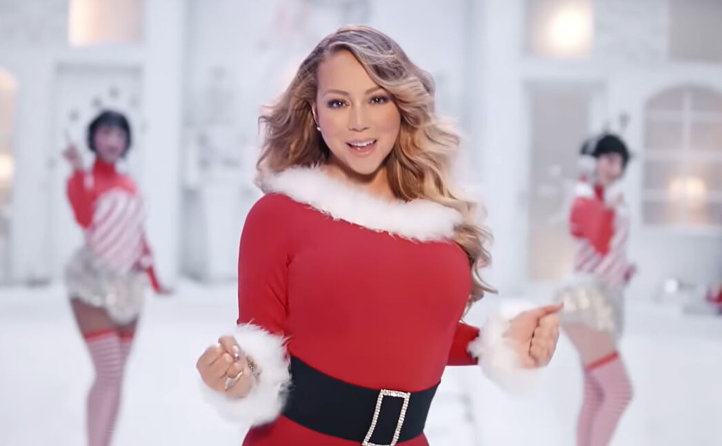 Mariah Carey en el último videoclip de 'All I Want for Christmas Is You'