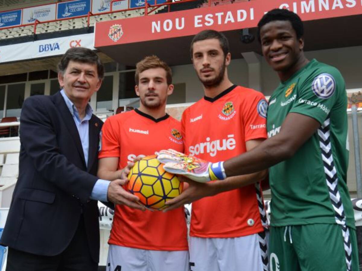 El Nàstic presenta a tres apostes de futur