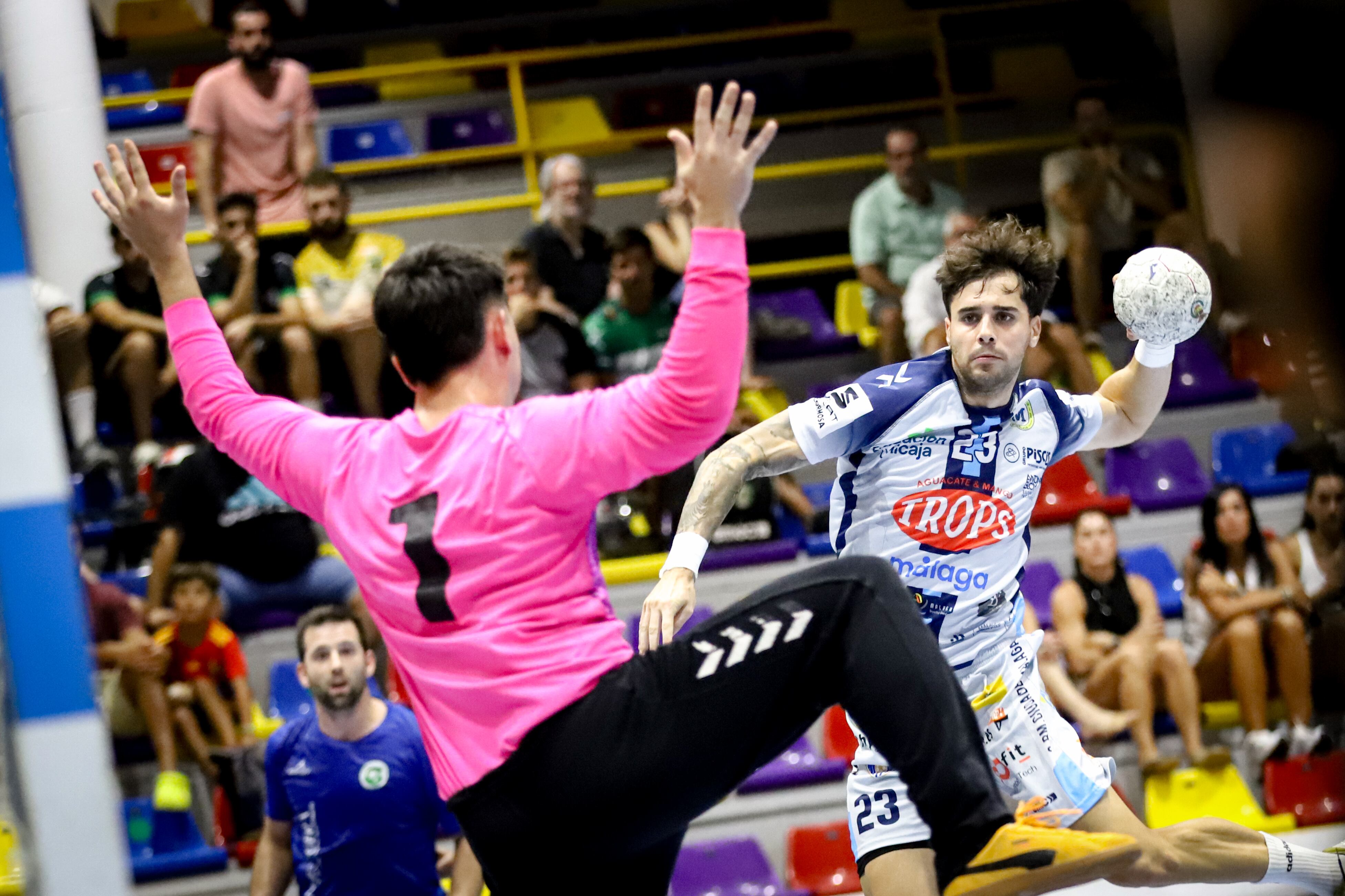 El extremo del Trops Málaga Manu Díaz