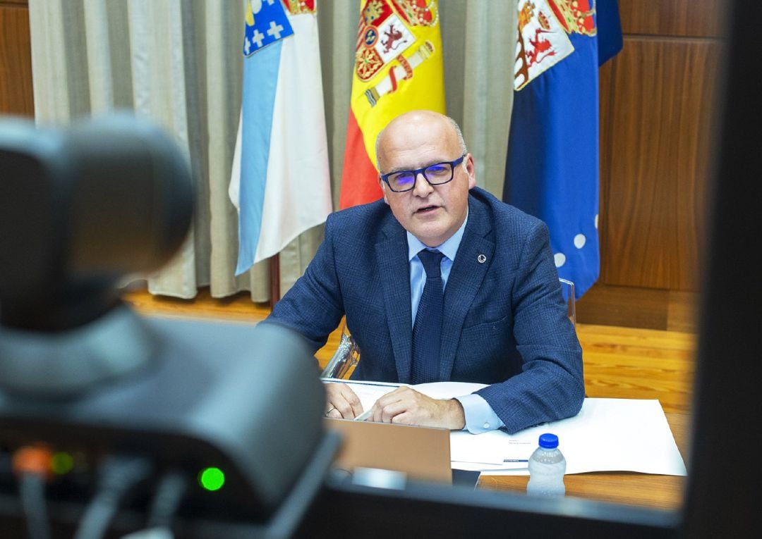 José Manuel Baltar, presidente de la Deputación de Ourense