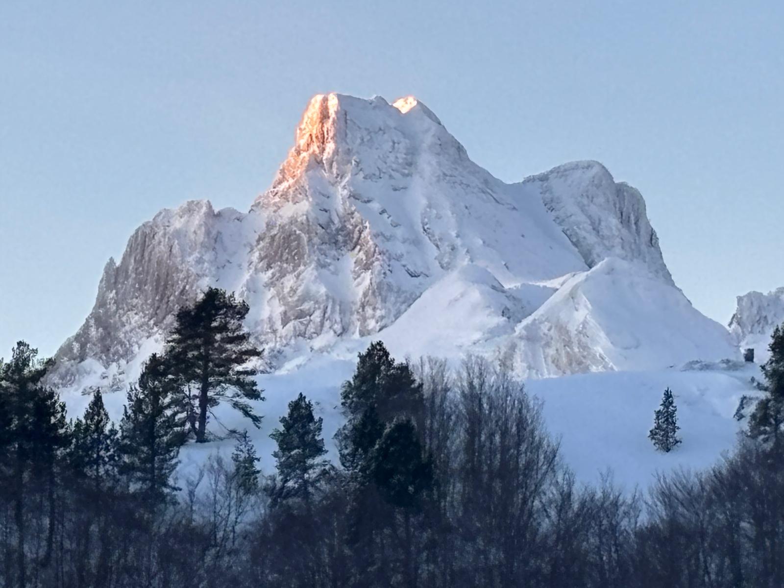 Los regantes esperan que la nieve mejore los caudales de los ríos