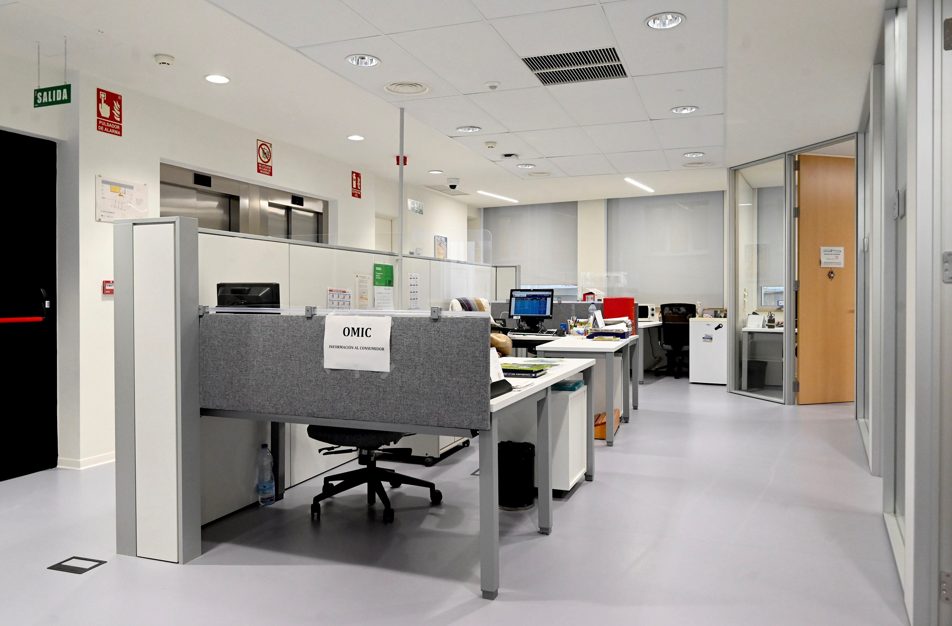 Oficina de la OMIC de Santander.