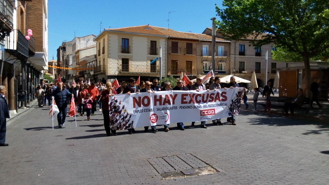 Manifestación del 1 de mayo del pasado año que no se podrá realizar este viernes