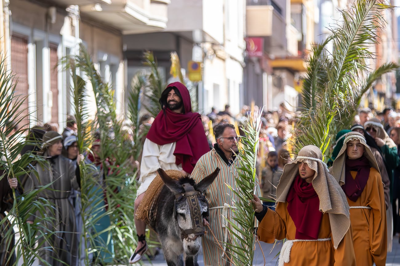 La Procesión de las Palmas ha recorrido diferentes calles de la ciudad