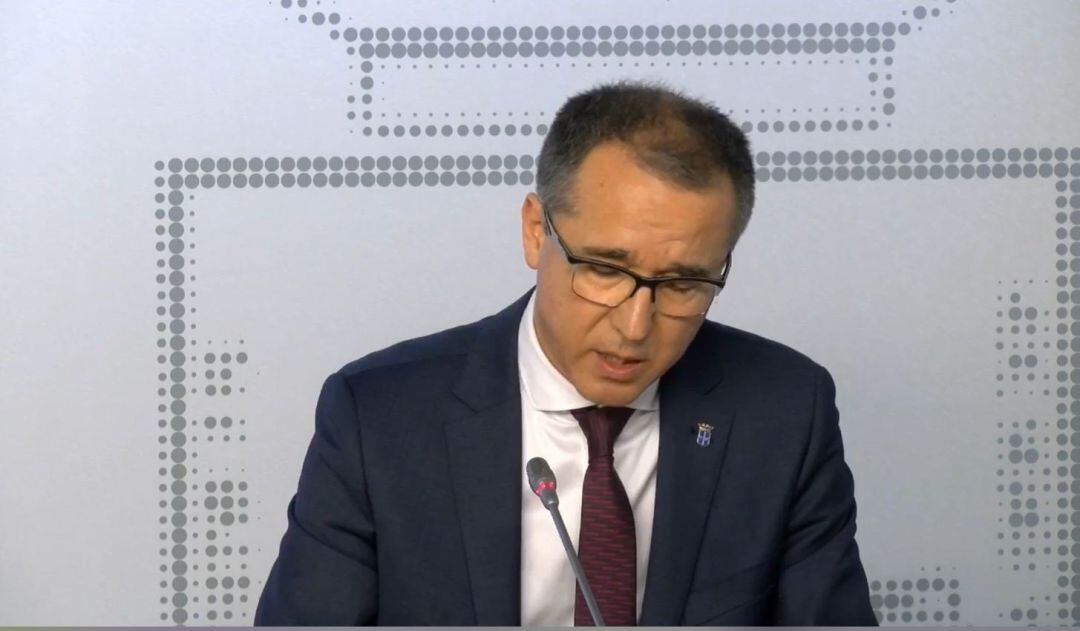 Pablo Fernández, Consejero de Salud del Principado de Asturias