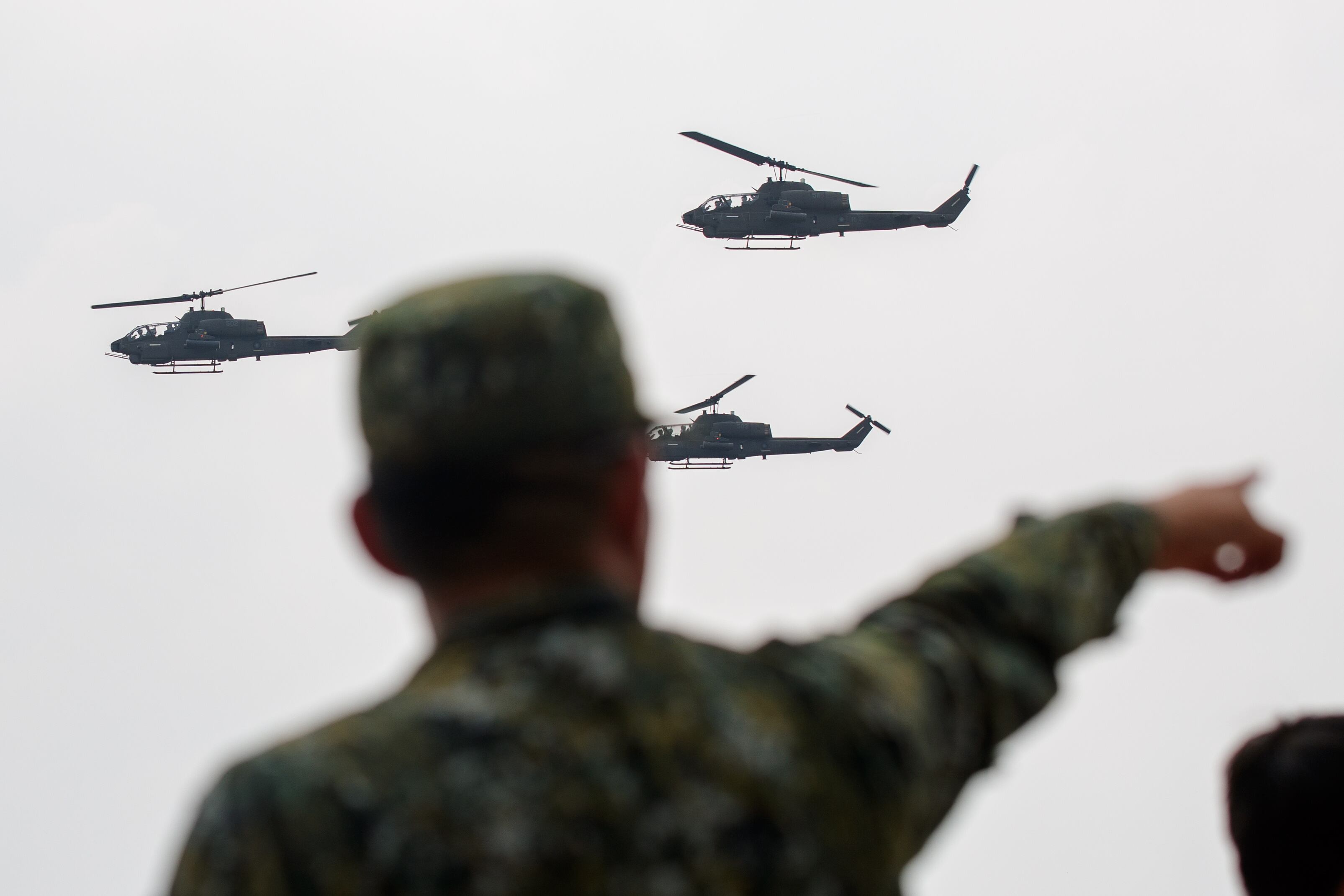 Un militar en Taiwán