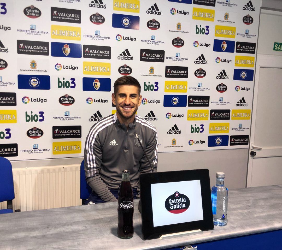 Dani Ojeda en rueda de prensa