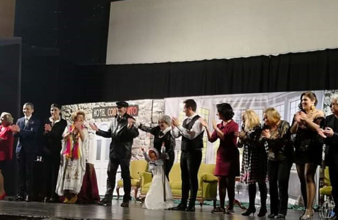 Reciente actuación del colectivo al que pertenece "Juanfran"