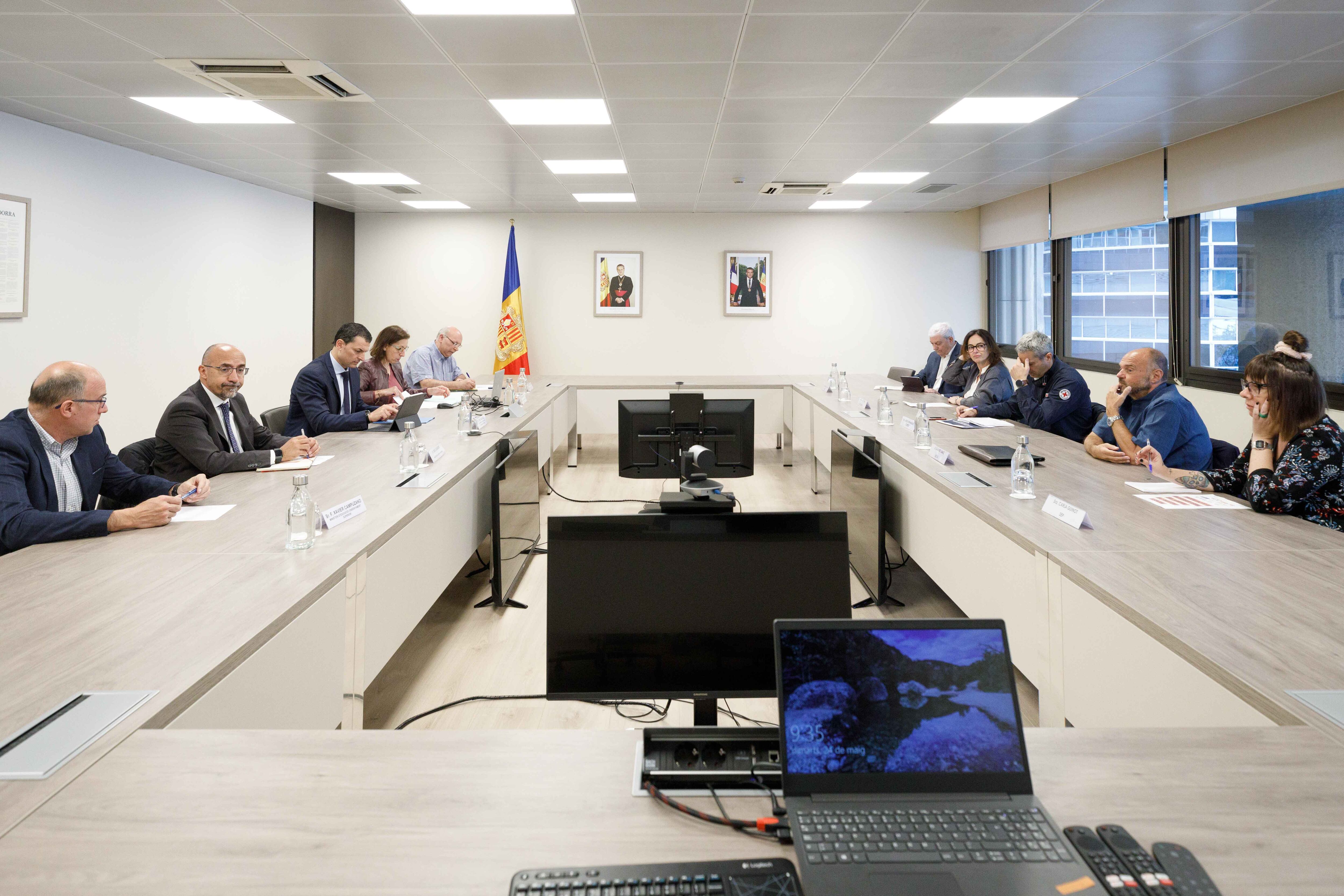 Reunió del Consell Econòmic i social d&#039;Andorra.