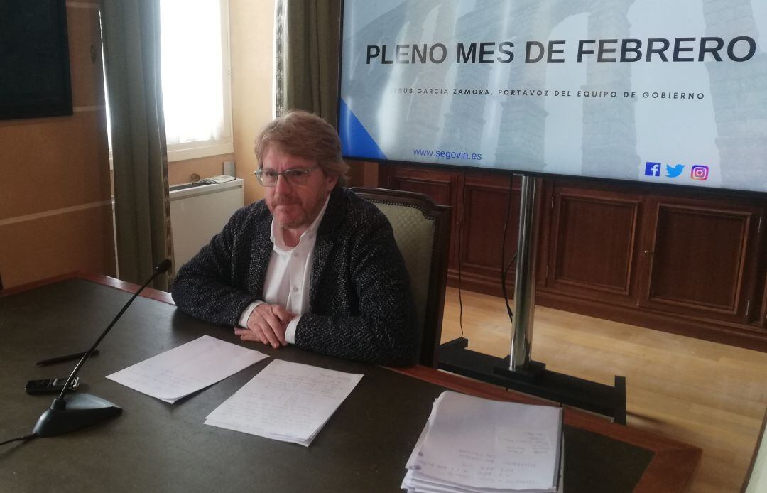 Jesús García, portavoz del equipo de gobierno.