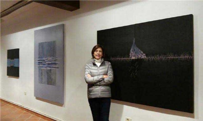 La pintora palentina Águeda de la Pisa