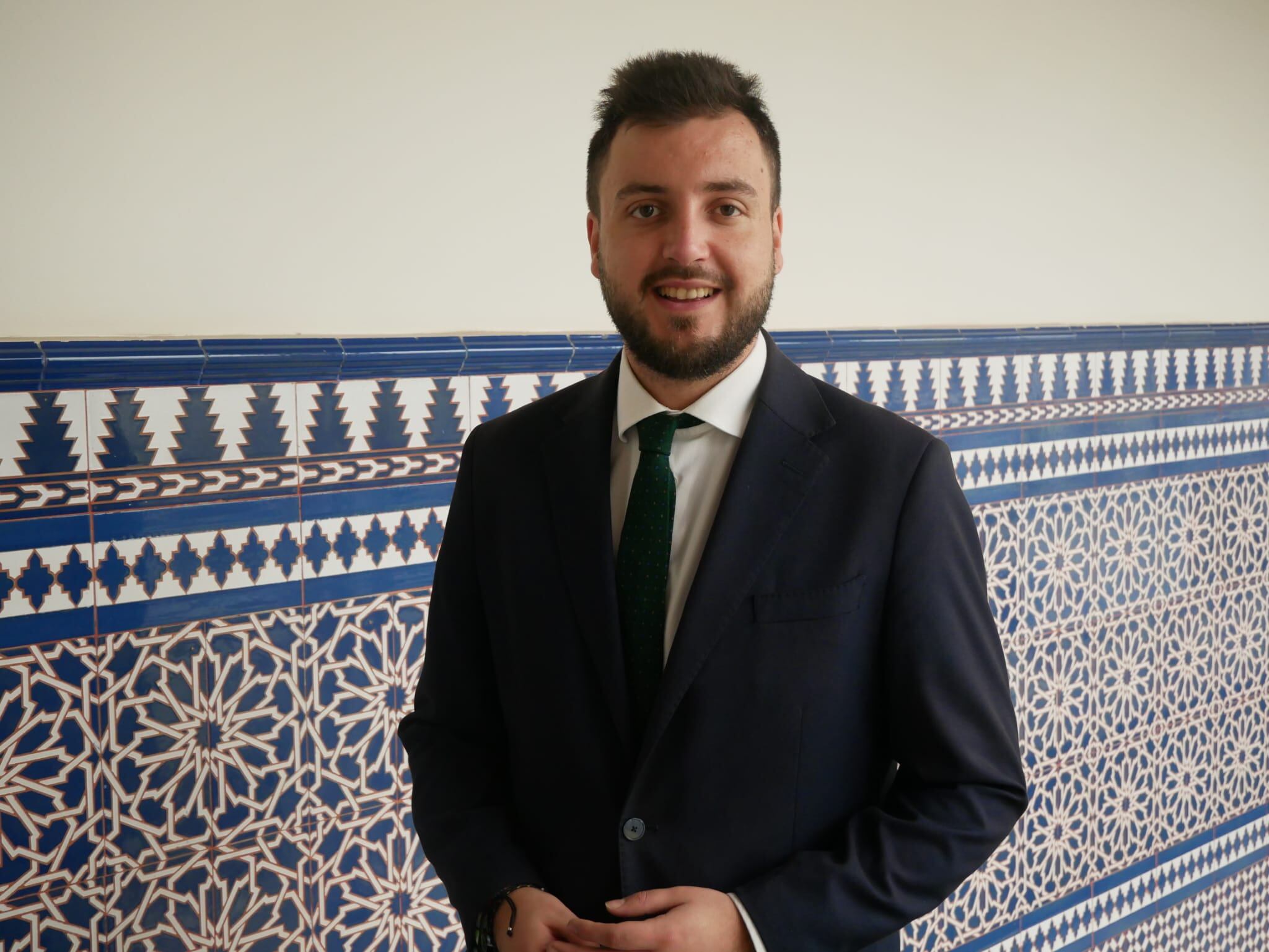 El presidente de Nuevas Generaciones Región de Murcia y diputado regional, Antonio Landáburu