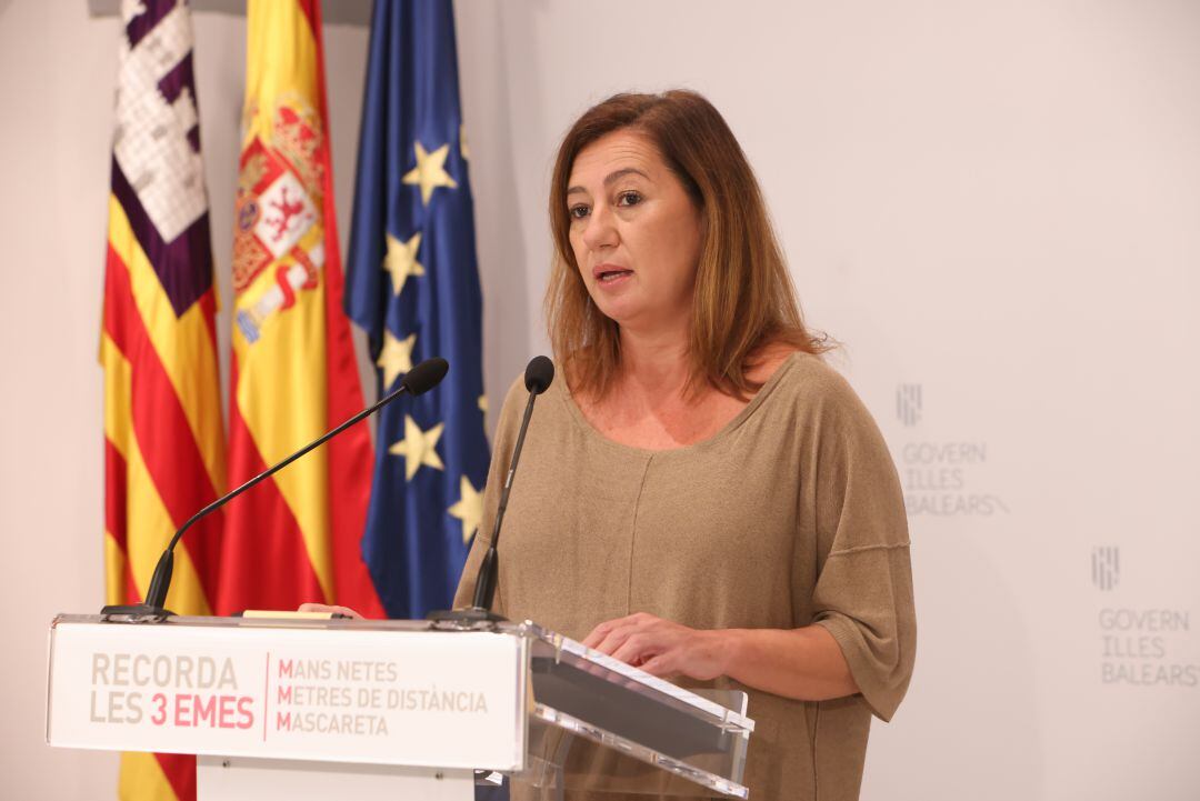 Imagen de la presidenta Armengol