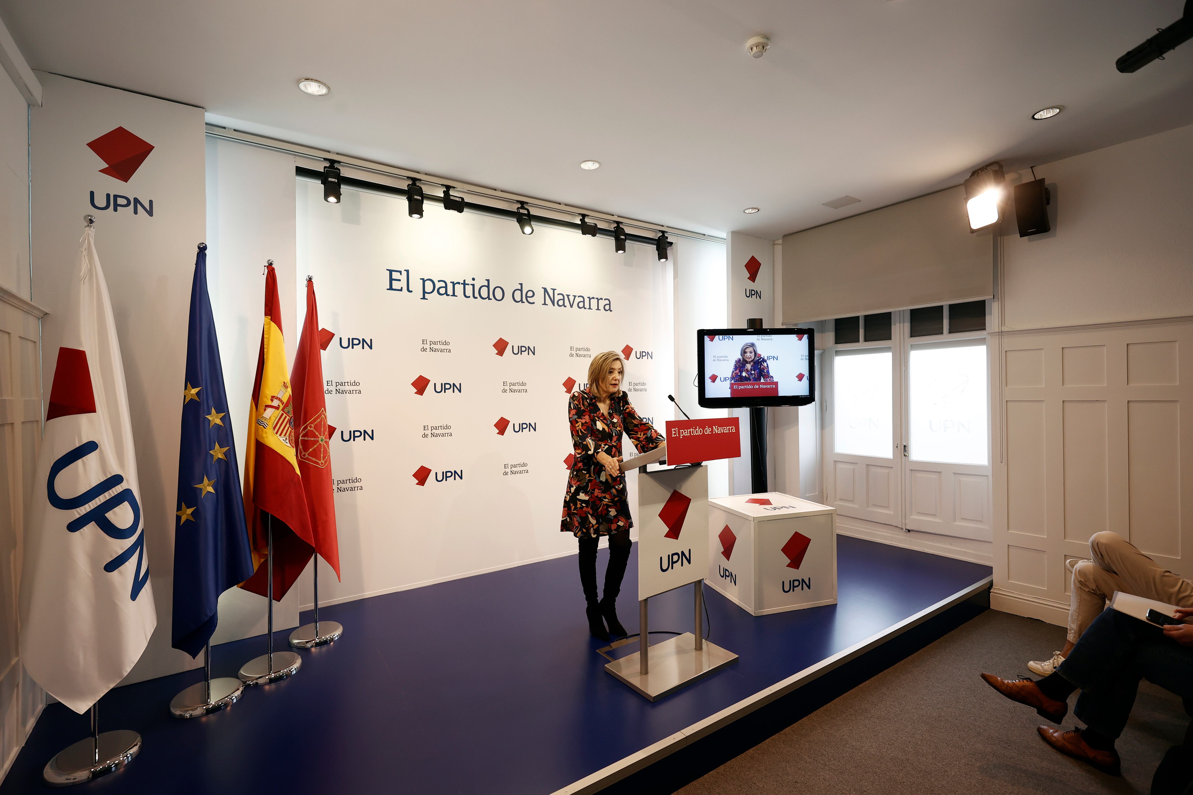 Cristina Ibarrola, exalcaldesa de Pamplona, junto a Alejandro Toquero, alcalde de Tudela presentarán una candidatura conjunta para la presidencia y vicepresidencia, respectivamente, de UPN.