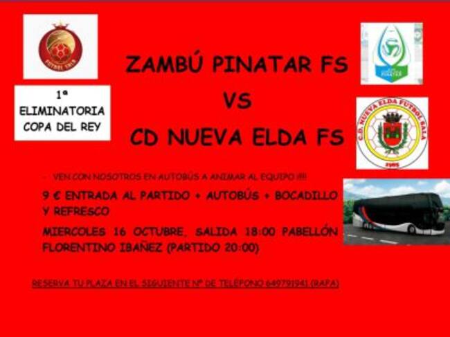 Viaje para acompañar el equipo