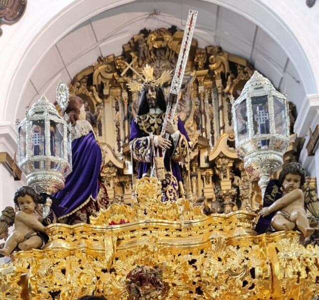 El Señor de Cádiz en su nuevo paso