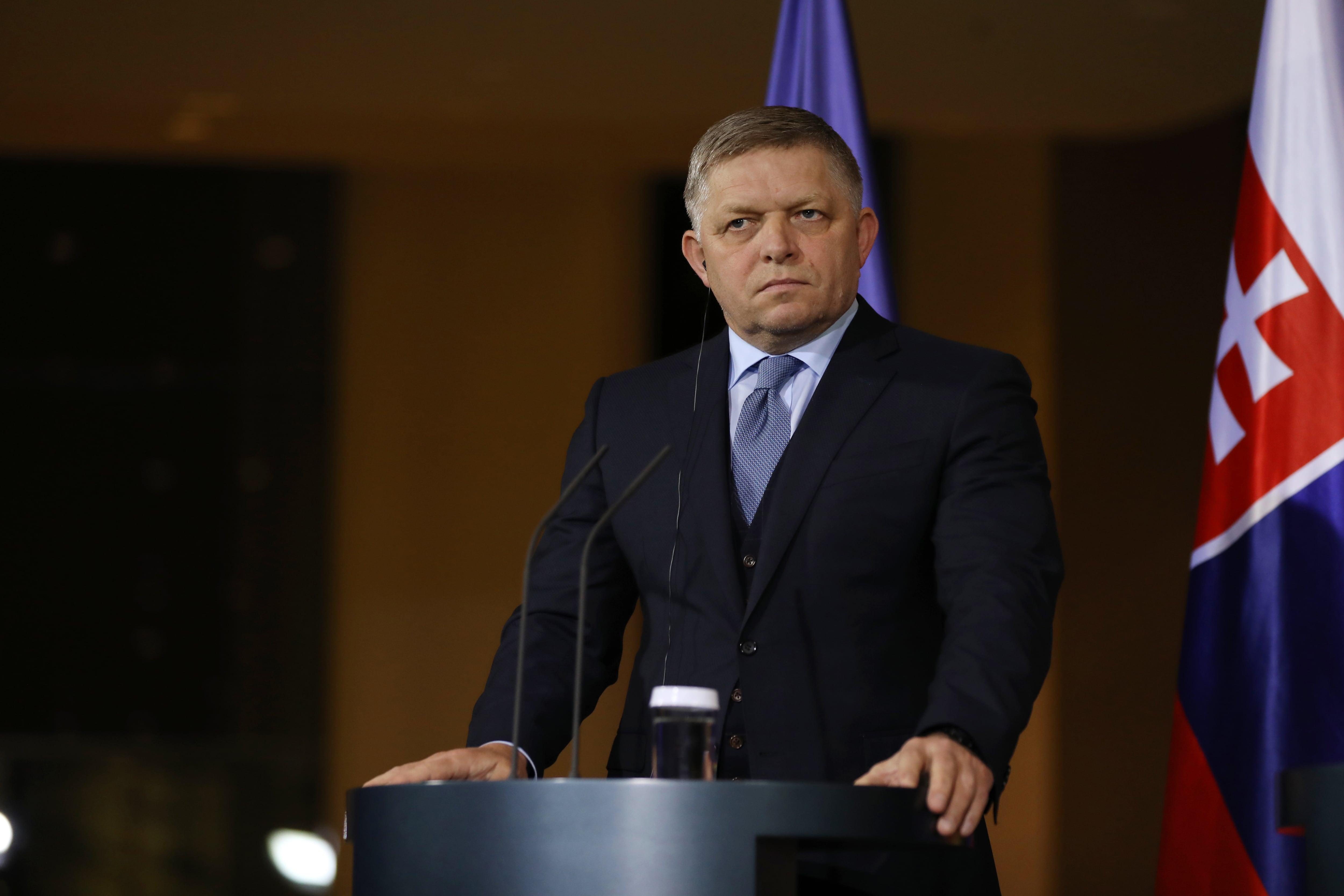 El primer ministro eslovaco, Robert Fico