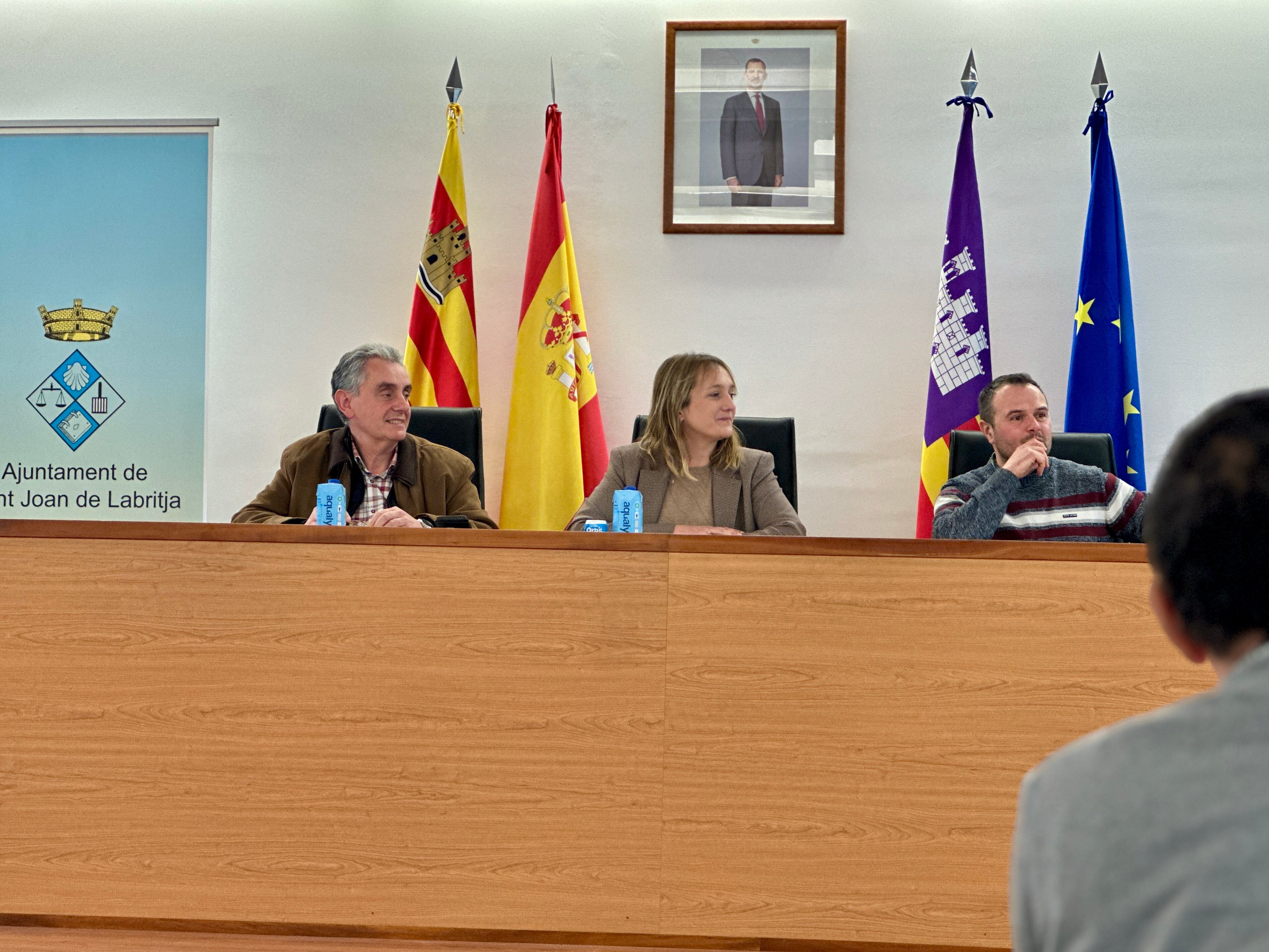 Imagen del pleno de Sant Joan