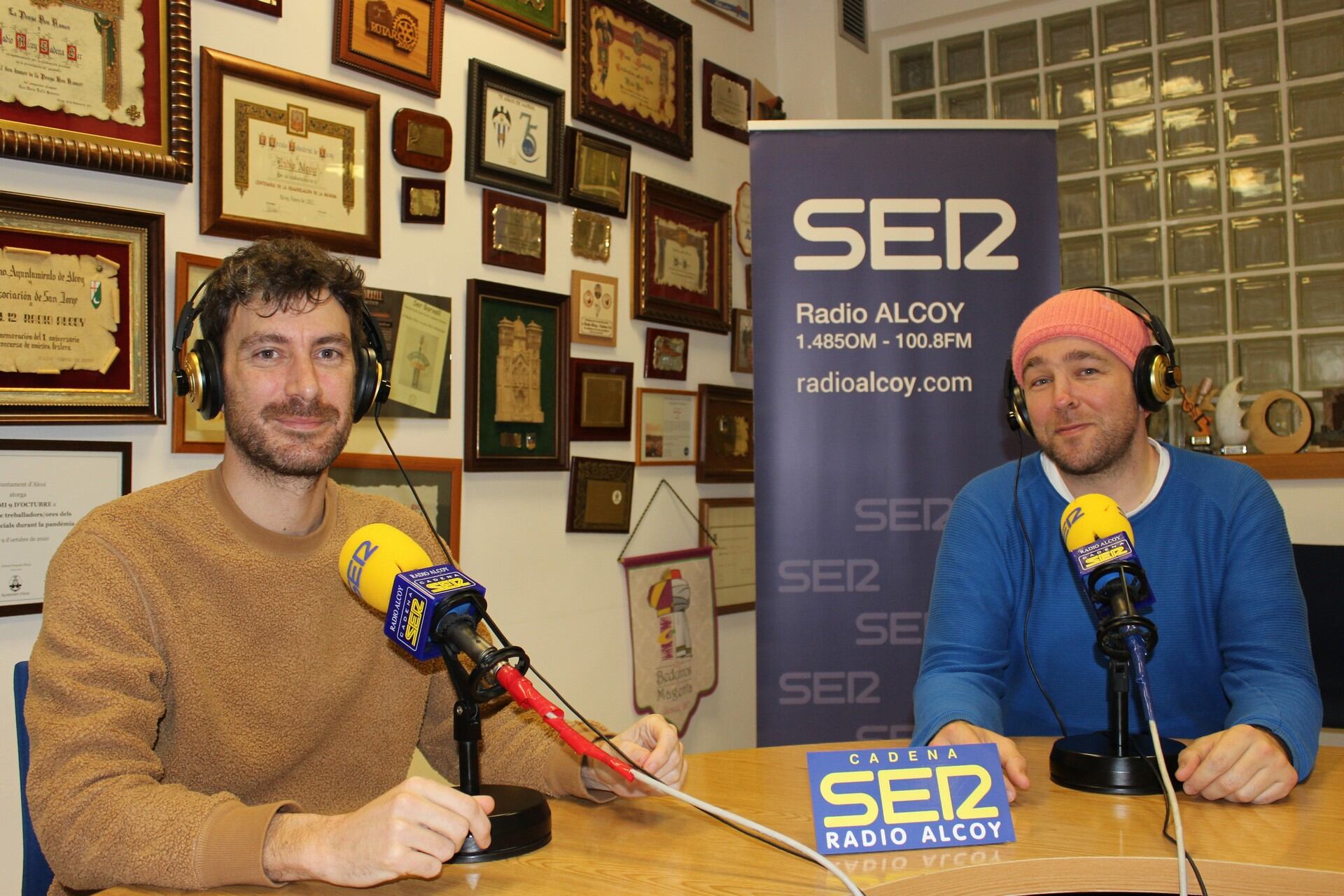 Tono Vizcaíno i Lorenzo Sandoval són els coordinadors del projecte 'Indústria-Matrius, trames i sons'