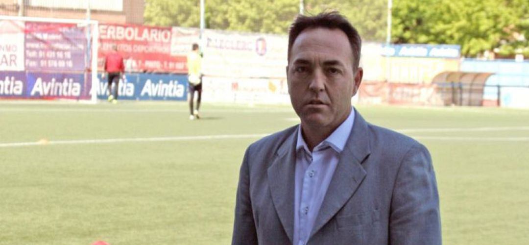 Garvín fue presidente del Atlético de Pinto hasta el pasado verano