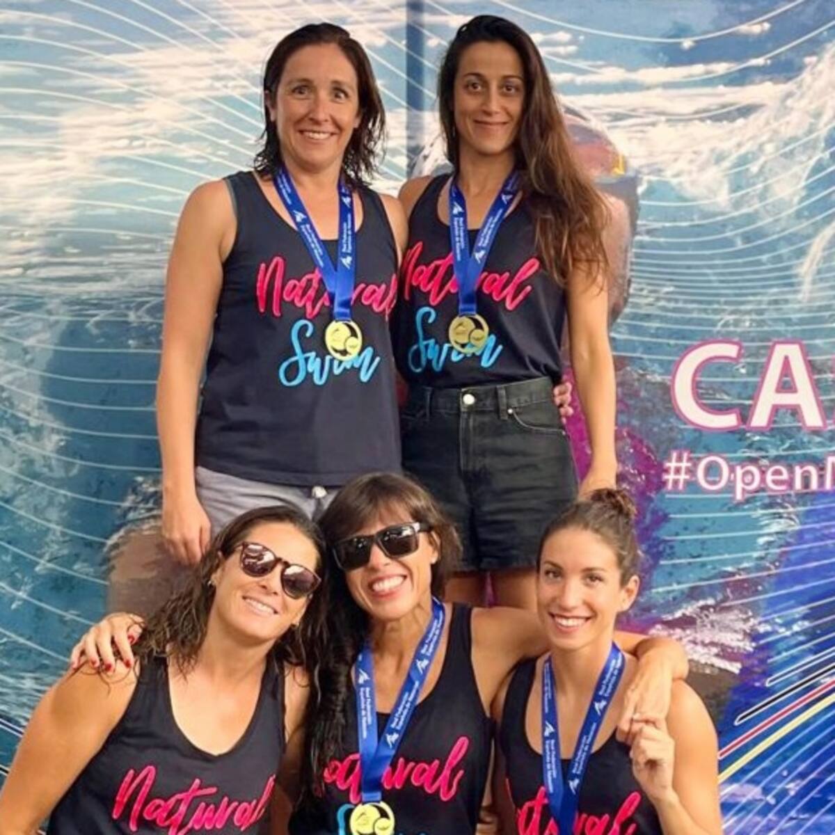 El Naturalswin Máster Petrer se carga de medallas en el Campeonato de España de Castellón